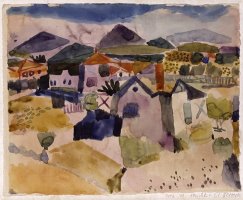 View of Saint Germain by Paul Klee