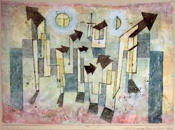 Wall Painting From The Temple of Longing Thither 1922 by Paul Klee