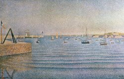 The Harbour at Portrieux by Paul Signac