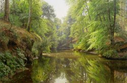 The Quiet River by Peder Monsted