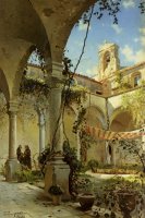 The Cloister, Taormina by Peder Mork Monsted