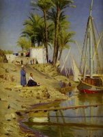 View of Cairo by Peder Mork Monsted