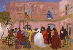 Off for The Honeymoon by Pedro Figari