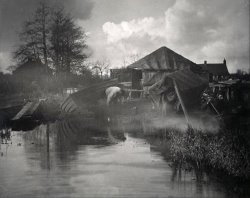 A Norfolk Boatyard by Peter Henry Emerson