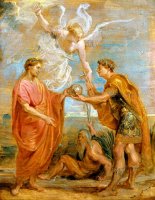 Constantius Appoints Constantine As His Successor by Peter Paul Rubens