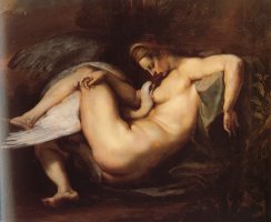 Leda And The Swan by Peter Paul Rubens