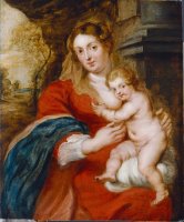 Madonna And Child by Peter Paul Rubens