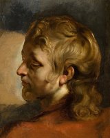 Study for Head of Saint John The Evangelist by Peter Paul Rubens