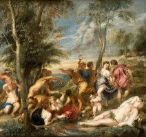 The Andrians by Peter Paul Rubens