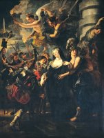 The Medici Cycle: Marie De Medici (1573 1642) Escaping From Blois, 21st 22nd February 1619 by Peter Paul Rubens