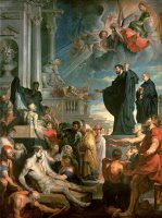 The Miracles of St. Francis Xavier by Peter Paul Rubens