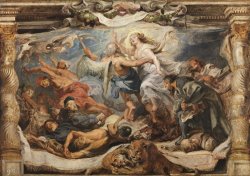 The Triumph of Truth Over Heresy by Peter Paul Rubens