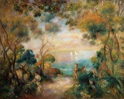 A Garden in Sorrento by Pierre Auguste Renoir