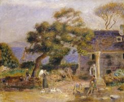 A View of Treboul by Pierre Auguste Renoir