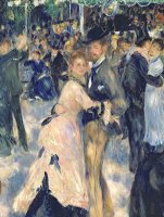 Ball at the Moulin de la Galette by Pierre Auguste Renoir