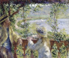 By The Water by Pierre Auguste Renoir