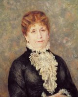 Madame Eugene Fould by Pierre Auguste Renoir