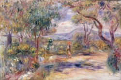 Paysage a Cannes by Pierre Auguste Renoir