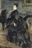 Portrait of a Woman, Called of Mme Georges Hartmann by Pierre Auguste Renoir