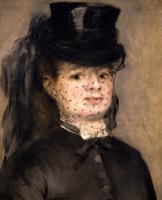 Portrait Of Madame Paul Darras by Pierre Auguste Renoir