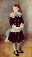 Portrait Of Martha Berard by Pierre Auguste Renoir