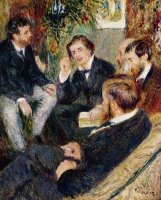 The Artist's Studio Rue Saint Georges by Pierre Auguste Renoir