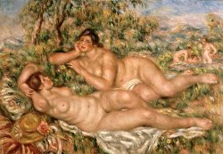 The Bathers by Pierre Auguste Renoir