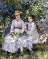 The Daughters of Durand Ruel by Pierre Auguste Renoir