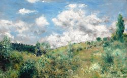 The Gust of Wind by Pierre Auguste Renoir