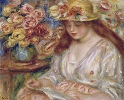 The Reader by Pierre Auguste Renoir