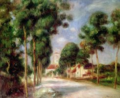 The Road to Essoyes by Pierre Auguste Renoir