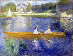The Skiff (la Yole) by Pierre Auguste Renoir
