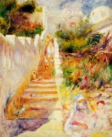 The Steps in Algiers by Pierre Auguste Renoir