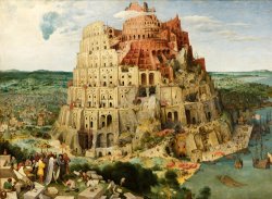 The Tower of Babel (vienna) by Pieter Bruegel the Elder