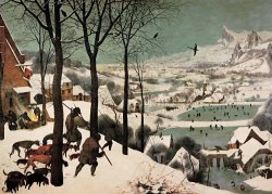 Hunters In The Snow by Pieter Bruegel