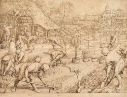 Spring Drawing by Pieter Bruegel