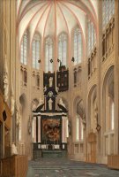 Cathedral of Saint John at 's Hertogenbosch by Pieter Jansz Saenredam