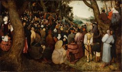 The Sermon of Saint John The Baptist by Pieter the Elder Bruegel