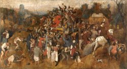 The Wine Of Saint Martins Day by Pieter the Elder Bruegel