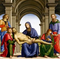 Pieta by Pietro Perugino