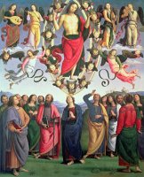 The Ascension of Christ by Pietro Perugino