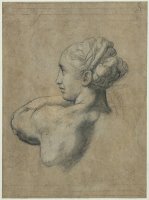 Head of a Woman by Raphael