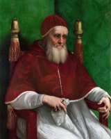 Portrait of Pope Julius II - 1511 by Raphael