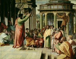 St. Paul Preaching at Athens by Raphael