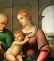 The Holy Family by Raphael