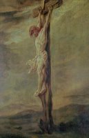 Christ on the Cross by Rembrandt