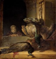 Dead Peacocks by Rembrandt