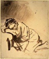 Hendrickje Sleeping by Rembrandt