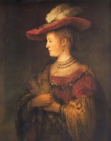 Saskia by Rembrandt