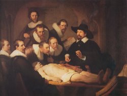 The Anatomy Lecture of Dr. Nicholaes Tulp by Rembrandt